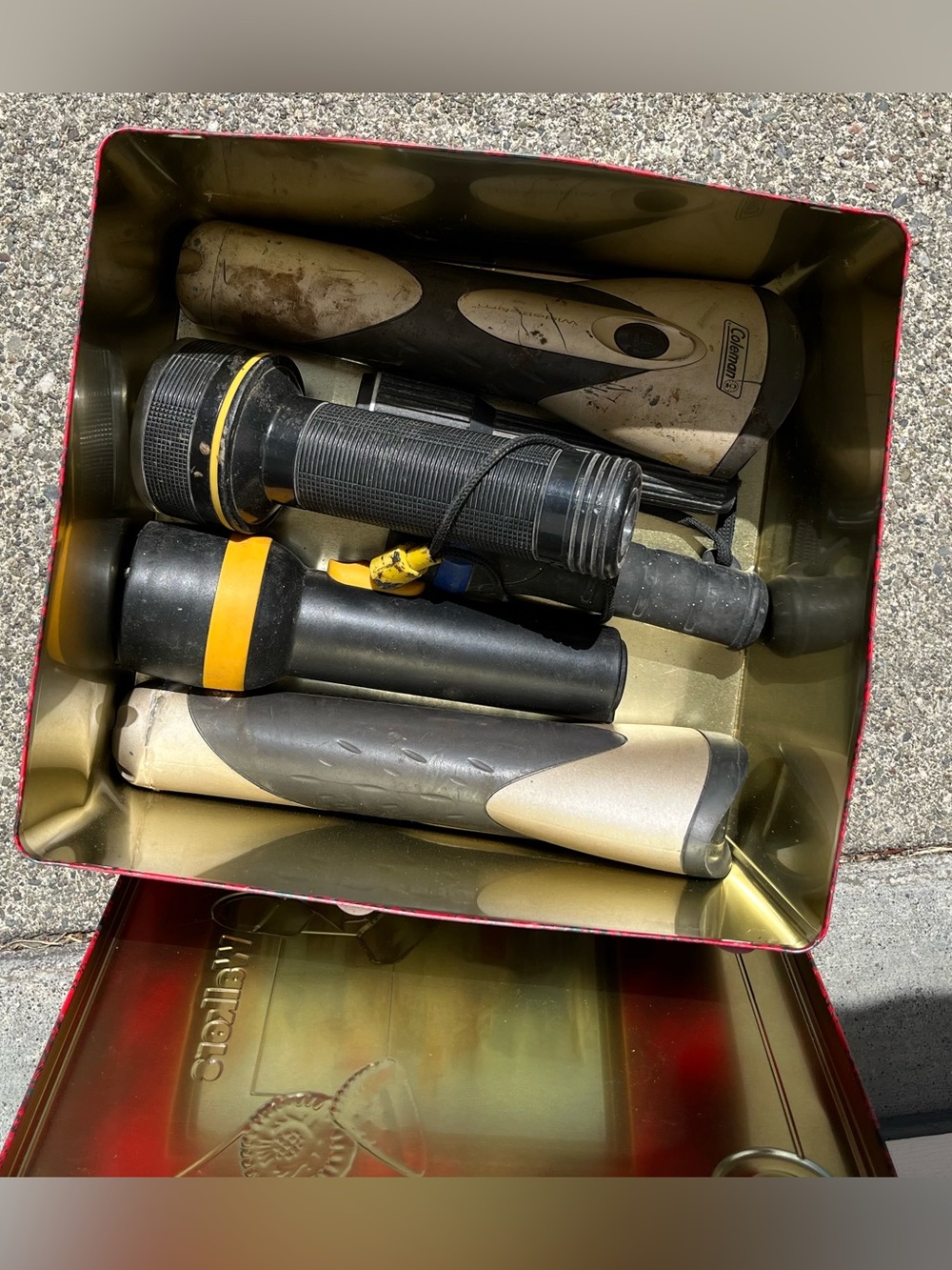 Coleman Black and Gold Flashlight Set - Assorted Portable Lights